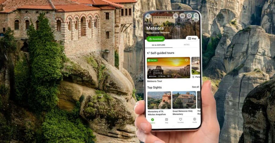Meteora a Self Guided Audio Walking Tour in English - Experience Highlights