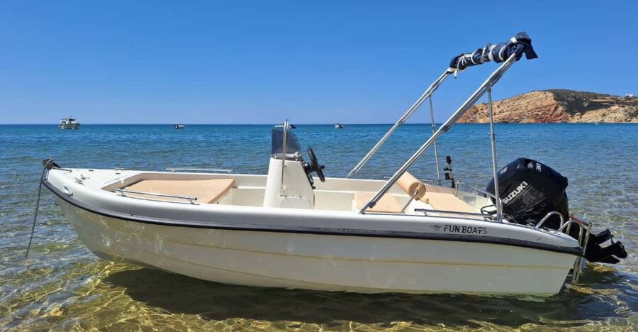 Milos Boat Rental - Rental Details Overview