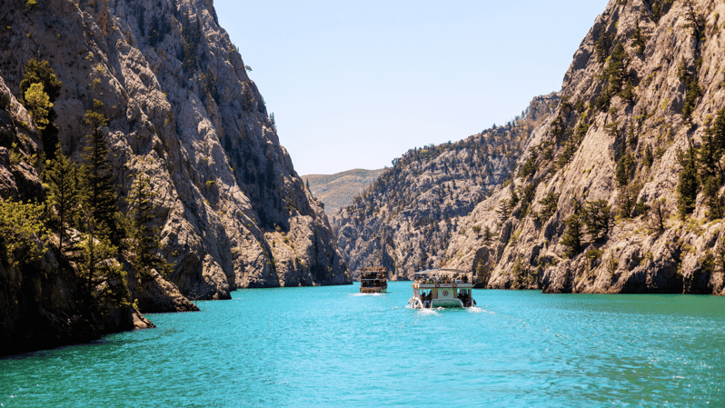 Side: Green Canyon Boat Trip With Lunch at the OymapıNar Dam