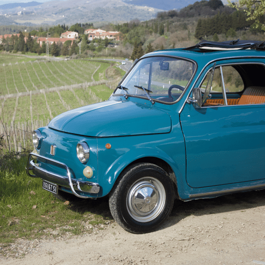 2-Hour Self Drive in the Morning in a Vintage Fiat 500 - Overview of the Experience