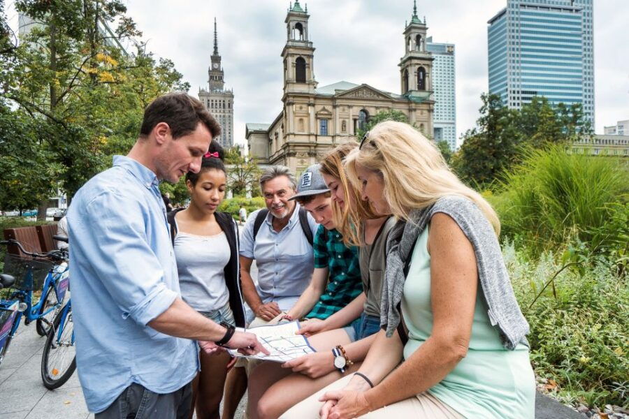3-Hour Guided Cycling Tour of Warsaw - Included Services