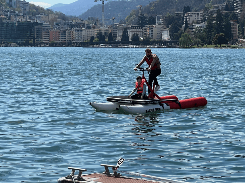 A Water Bike Adventure on Lake Como