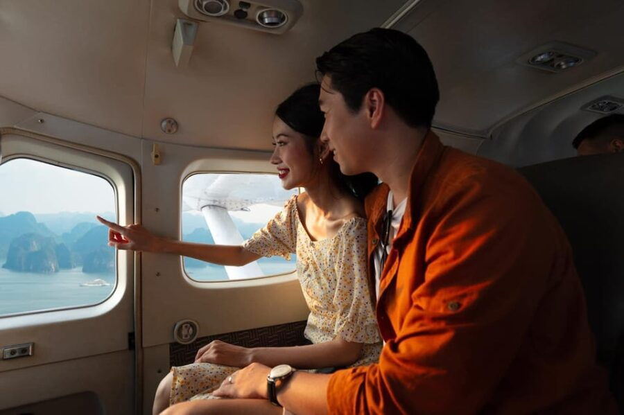 Admire the Beauty of Ha Long Bay From Above by Seaplane
