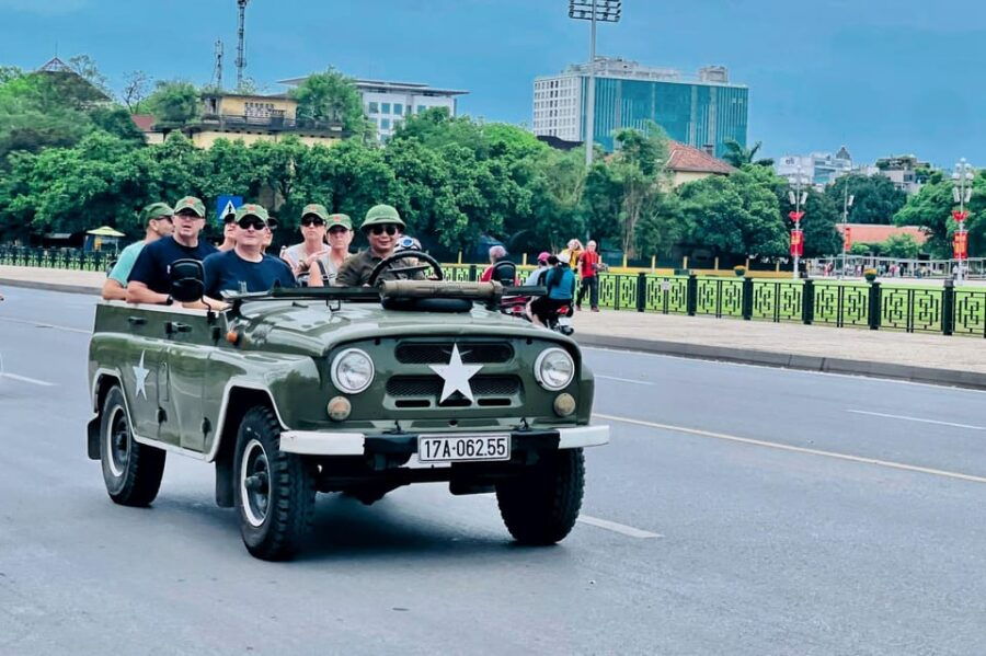 Adventure Hanoi Jeep Street Food Tour!