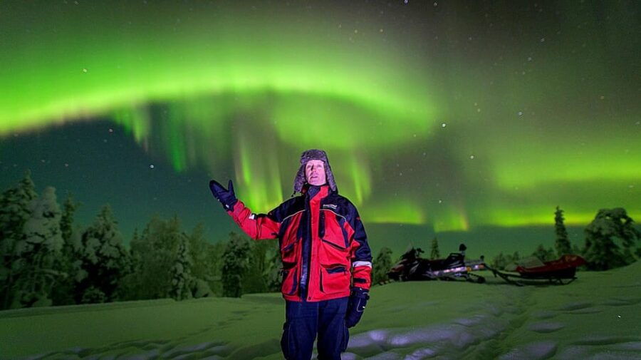 Auroras Northern Lights in Saariselka