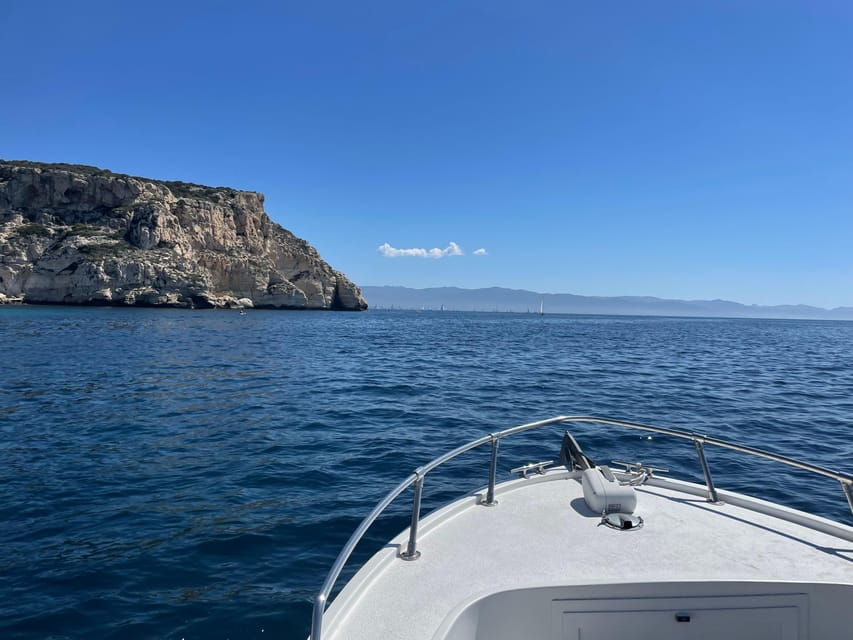 Boat Excursion to the Gulf of Cagliari and Its Coves