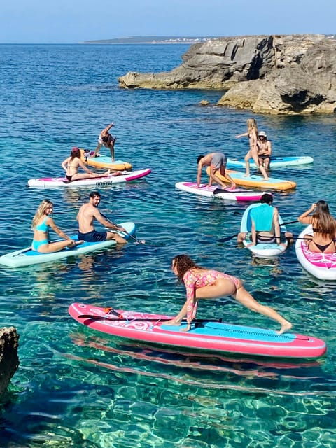 Cala Pi: Cave Excursion in Paddle Surf and Snorkeling