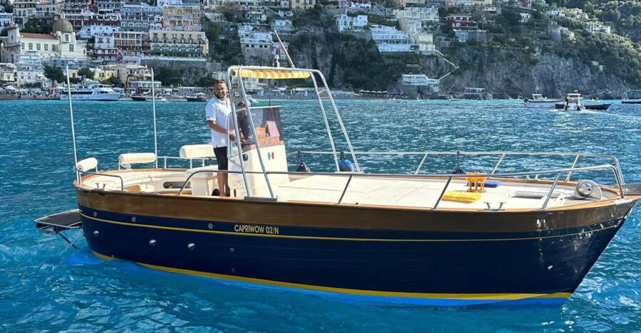 Capri Private Boat Tour Full Day From Sorrento