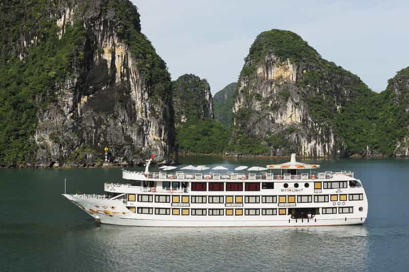 Cat Ba: Ha Long Bay 2D1N Cruise, Sung Sot Cave, Titop Island