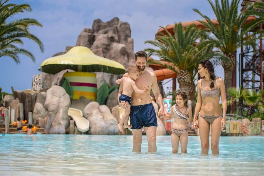 Cecina: Acqua Village Water Park Entry Ticket