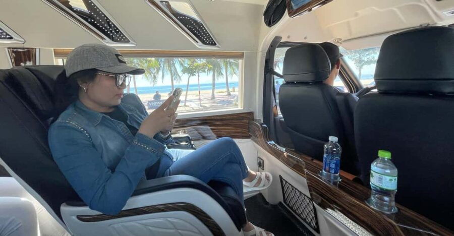 Charter Limousine 9 Seats Van Charter Danang Hoian to Hue - Service Overview