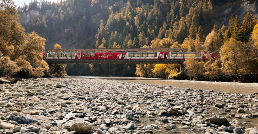 Chur/St. Moritz: Glacier Express Between Chur and St. Moritz