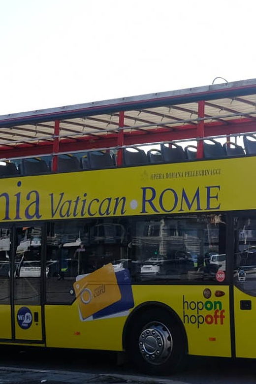 Combo Ticket Rome: Vatican & Rome Hop-On Hop-Off Bus