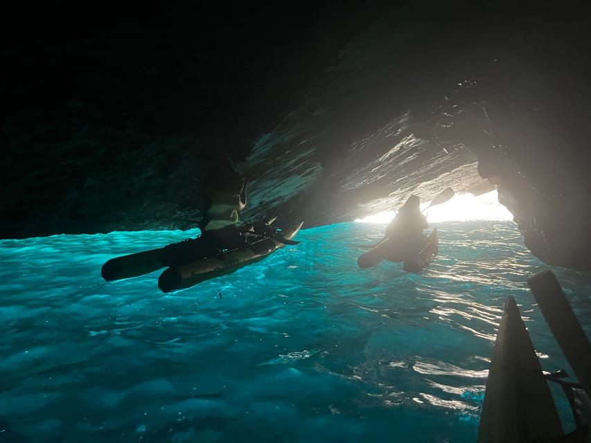 Crapolla Fjord: Electric Motorized Kayak Tour to Nerano - Tour Overview