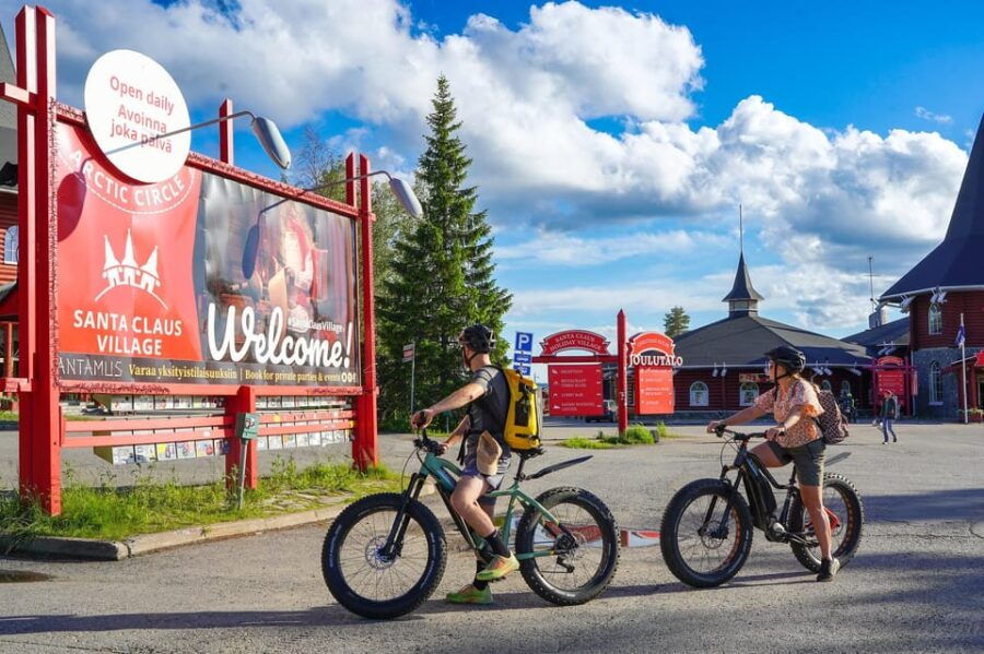 CULTURAL E-FATBIKE TOUR AROUND ROVANIEMI AND SANTA VILLAGE