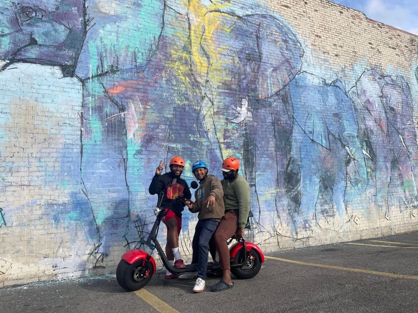 Dallas Mural Fat-Tire Scooter Tour