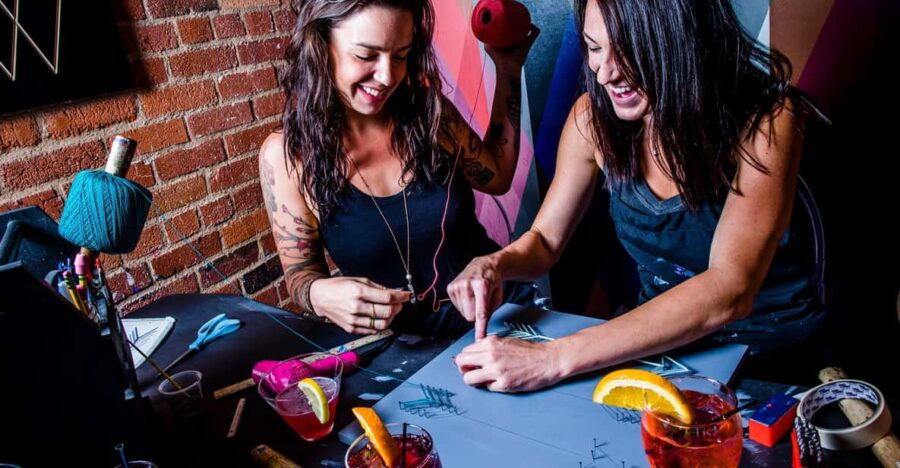Dallas: Upstairs Circus DIY Crafting & Cocktail Experience