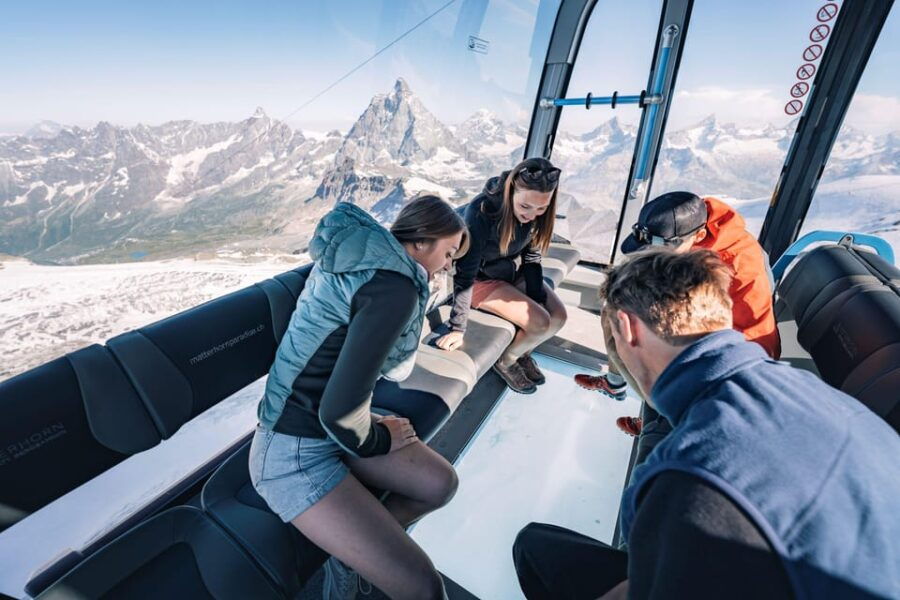 Day to Zermatt,Matterhorn and Glacier Paradise From Lausanne