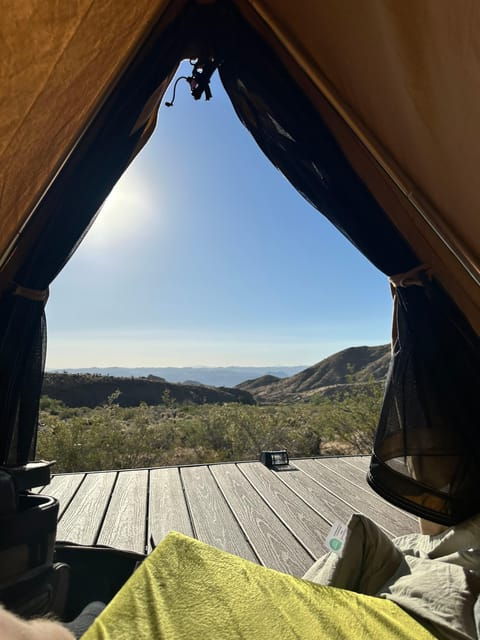 Desert Den Canvas Tent for 2 - Tent Overview and Pricing