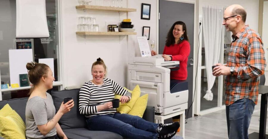 Desk for a Day in the Coworking Area (In Äkäslompolo, Ylläs)