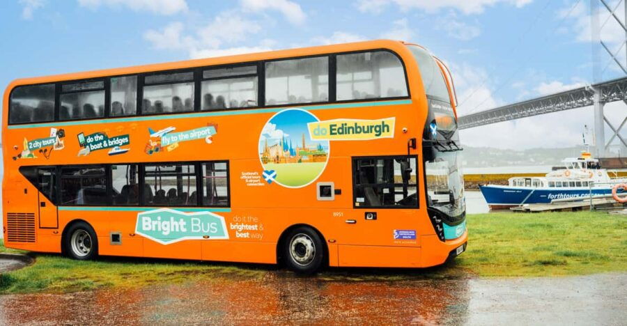 Edinburgh: Sightseeing Bus Tour & Inchcolm Island Boat Tour - Tour Overview