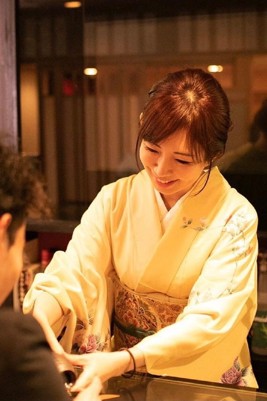 Experience Hiresake and Compare Sake at Sushibar in Roppongi
