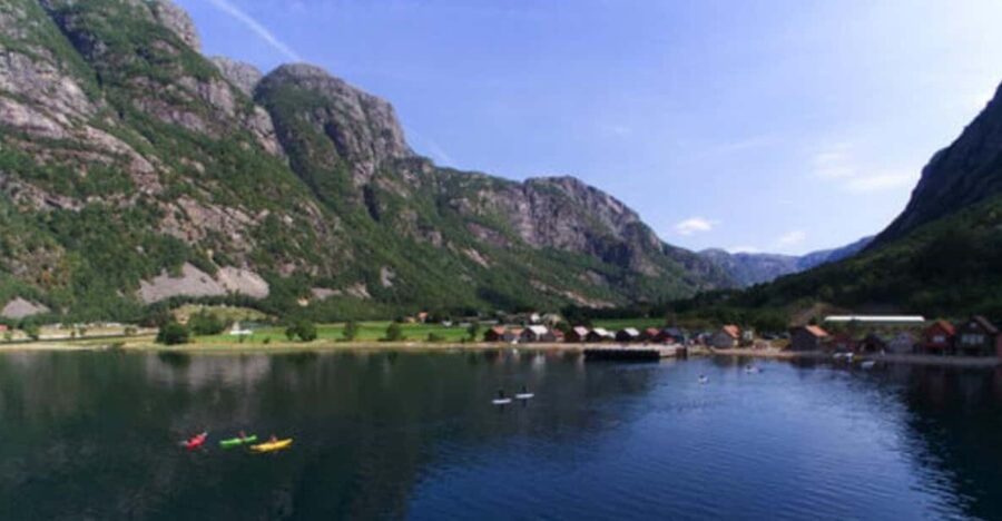 Frafjord Paddling and Månafossen Waterfall Hike Stavanger