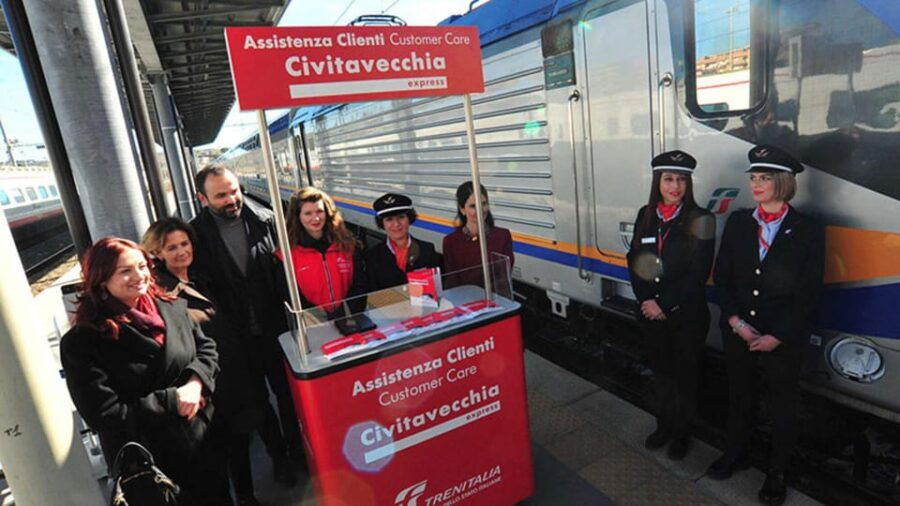 From Civitavecchia: Express Train to Rome City Center