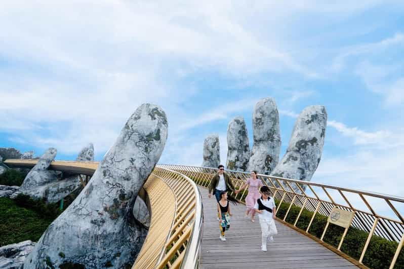 From Da Nang: Ba Na Hills & Golden Bridge Not Included Lunch