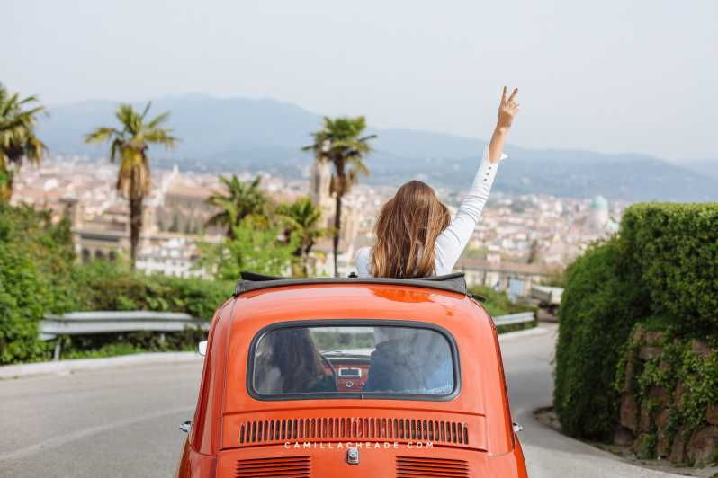 From Florence: Vintage Fiat 500 Chianti & Tuscany Wine Tour