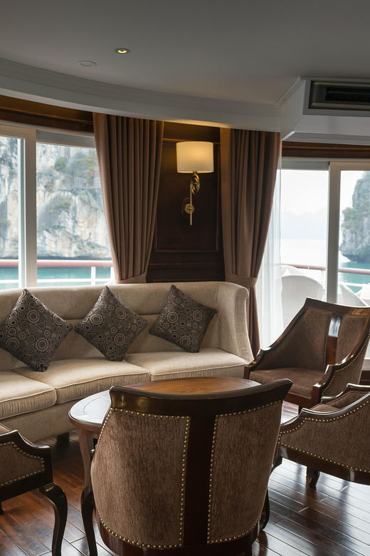 From Ha Noi: Cruise 6 Star Luxury at Ha Long Bay 2D1N