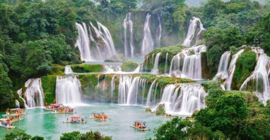 From Hanoi: 2-Days Ban Gioc Waterfall Motorbike Loop Tours