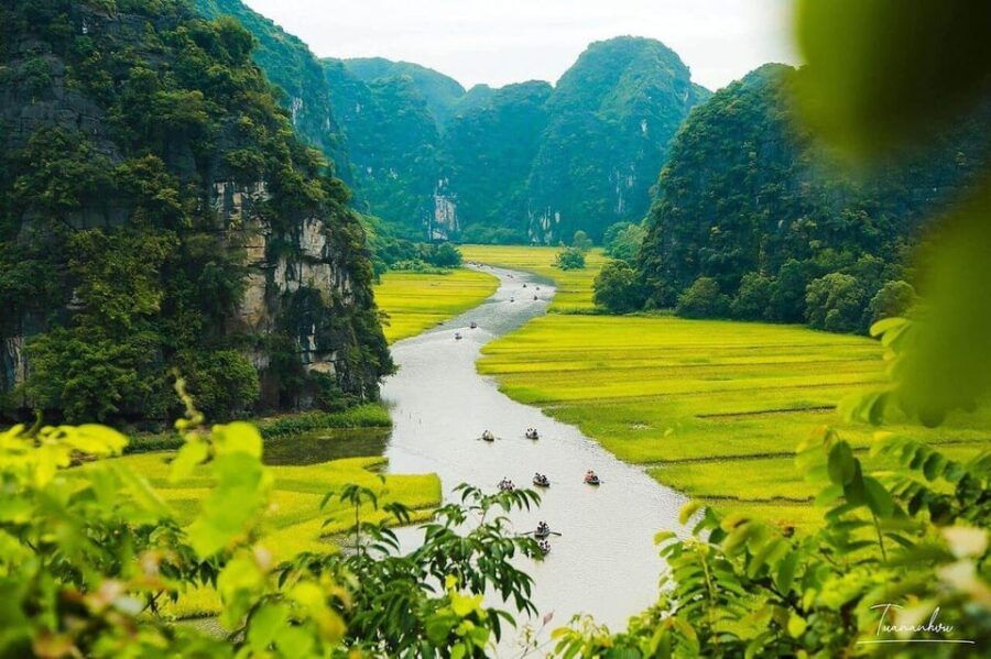 From Hanoi: Visit Ninh Binh 2 Days & Admire Rice Fields