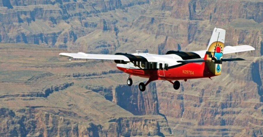From Las Vegas: Grand Canyon West Rim Airplane Tour