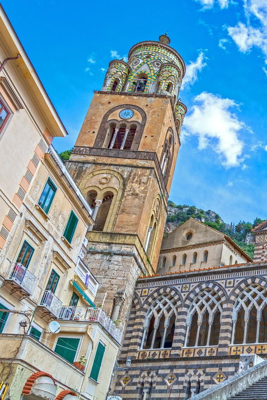 From Naples Port: Pompeii and Amalfi Coast Day Trip