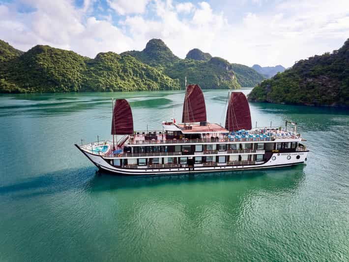 From Ninh Binh : 2 Days Amanda Luxury Cruise Lan Ha Bay