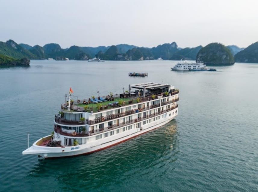 From Ninh Binh : Ha Long Bay Amanda Cruise 2Day 1Night