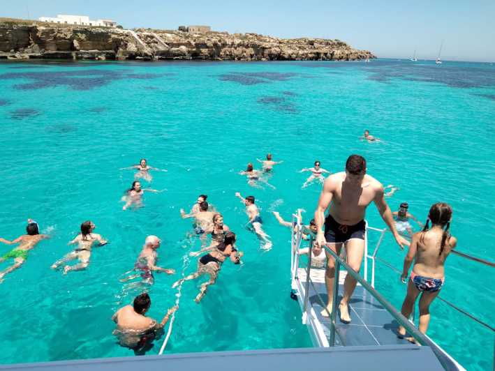 From Trapani: Favignana and Levanzo Day Cruise With Lunch