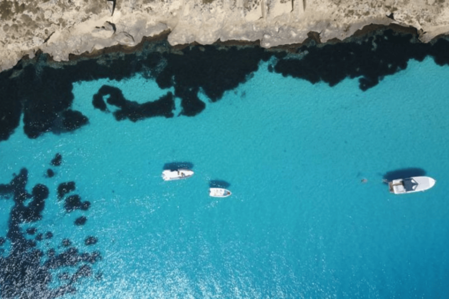 From Trapani: Favignana & Levanzo Private Boat Trip