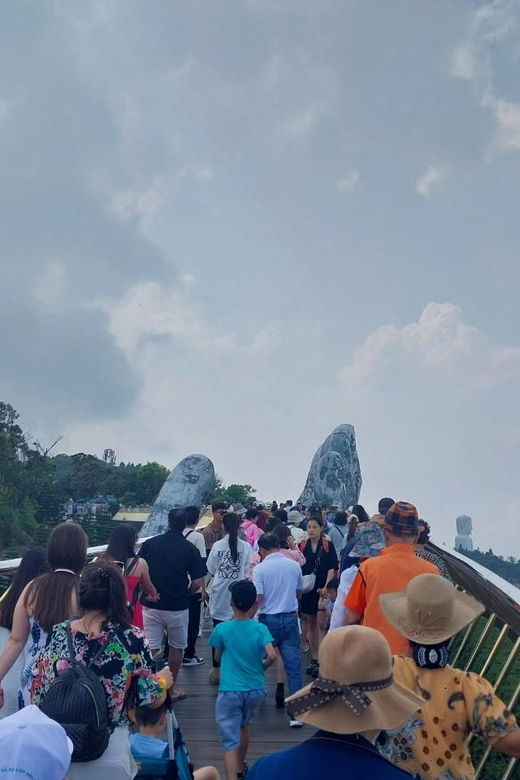 Golden Bridge With Guide, Lunch &Transfer From Tien Sa Port