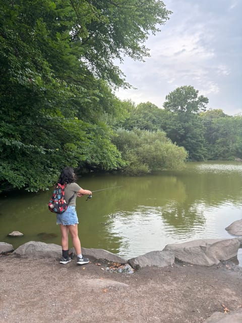 Guided Fishing in New York Citys Iconic Central Park