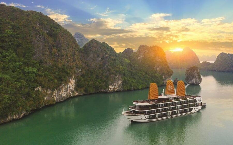 Hanoi: 3-Day Ninh Binh-Halong/Lanha Bay 5star Cruise Balcony