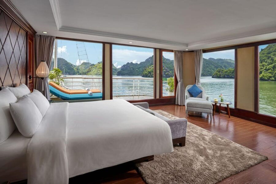 Hanoi: Ha Long Bay Tour Luxury Cruise, Private Bancony,Kayak