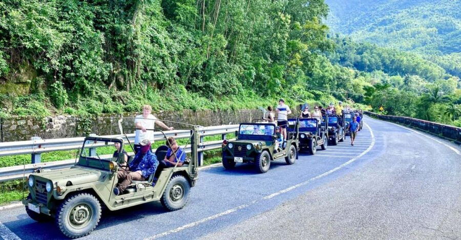 Hoi An & Hue:1 Way Jeep Tour With Hai Van Pass or Vice Versa