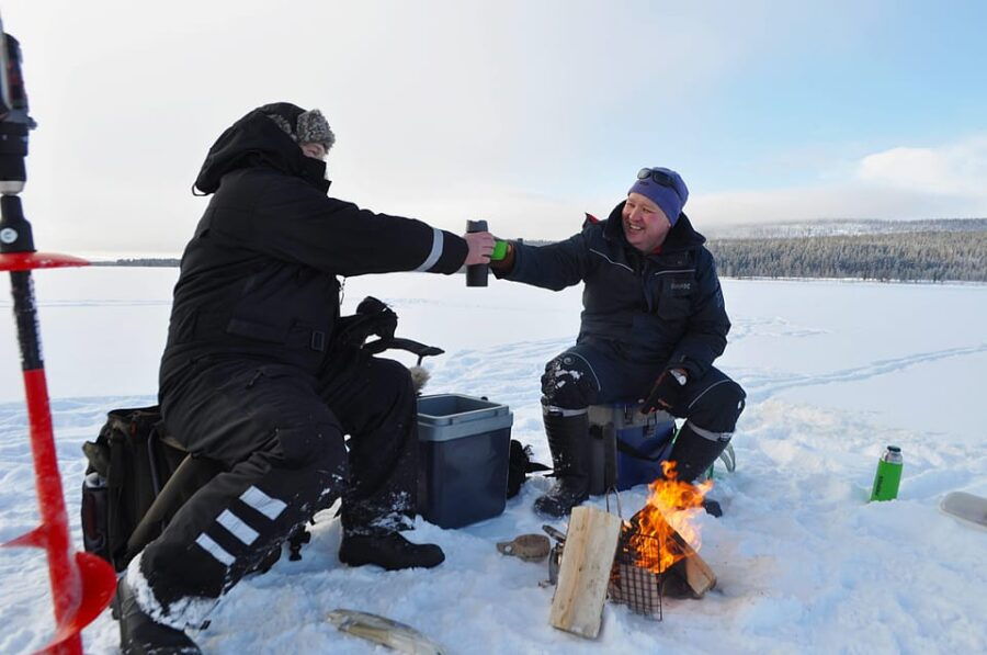 Ice Fishing Program in Lapland