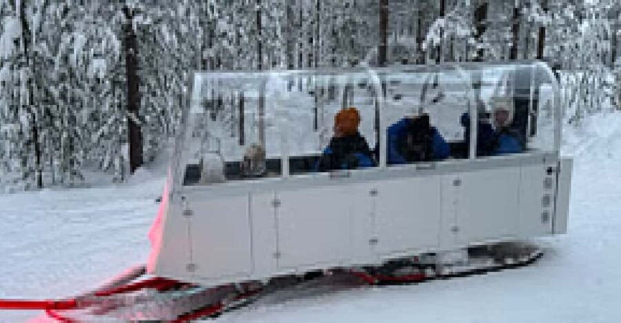 INARI : Northern Lights Safari With Heated Snowmobile Sleigh