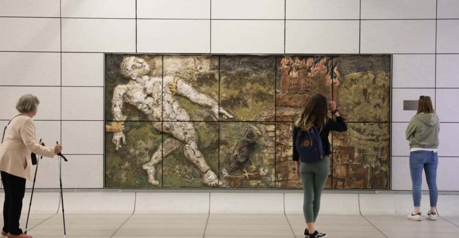 Karlsruhe Genesis – Underground Art by Markus Lüpertz
