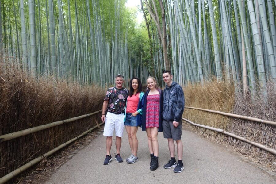 Kyoto: Arashiyama Bamboo Grove, Monkey Mountain Walking Tour