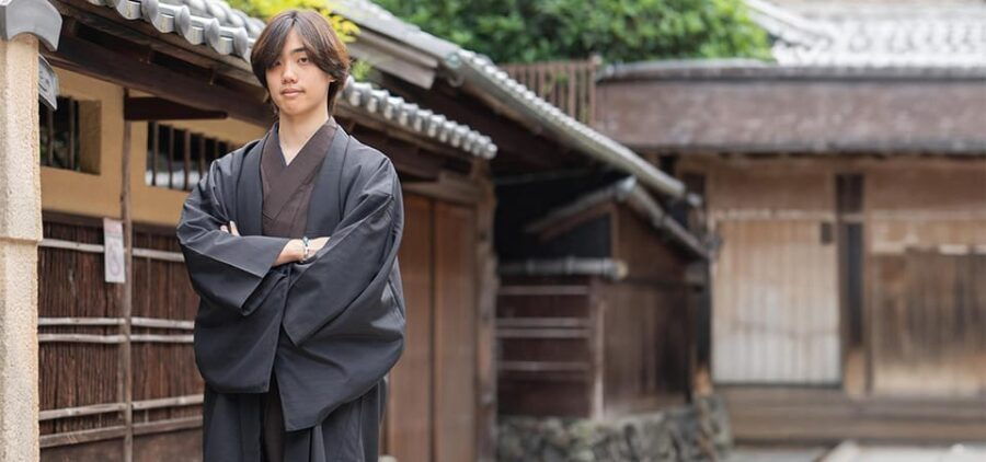 Kyoto Kimono Rental Mimosa Kimono/Yukata Rental Mens Plan