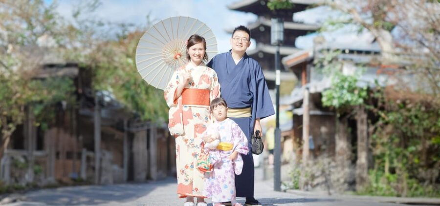 Kyoto Kimono Rental Mimosa｜Kimono/Yukata Rental Family Plan